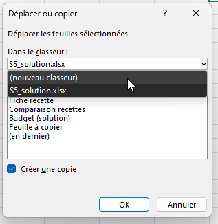 Choisir la destination