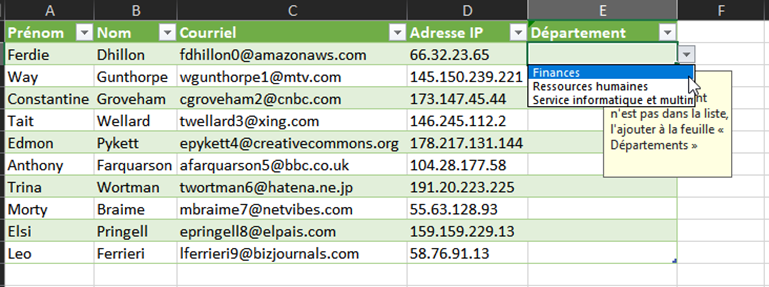 Exemple validation 1